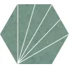 Khéops vert 25x25 cm
